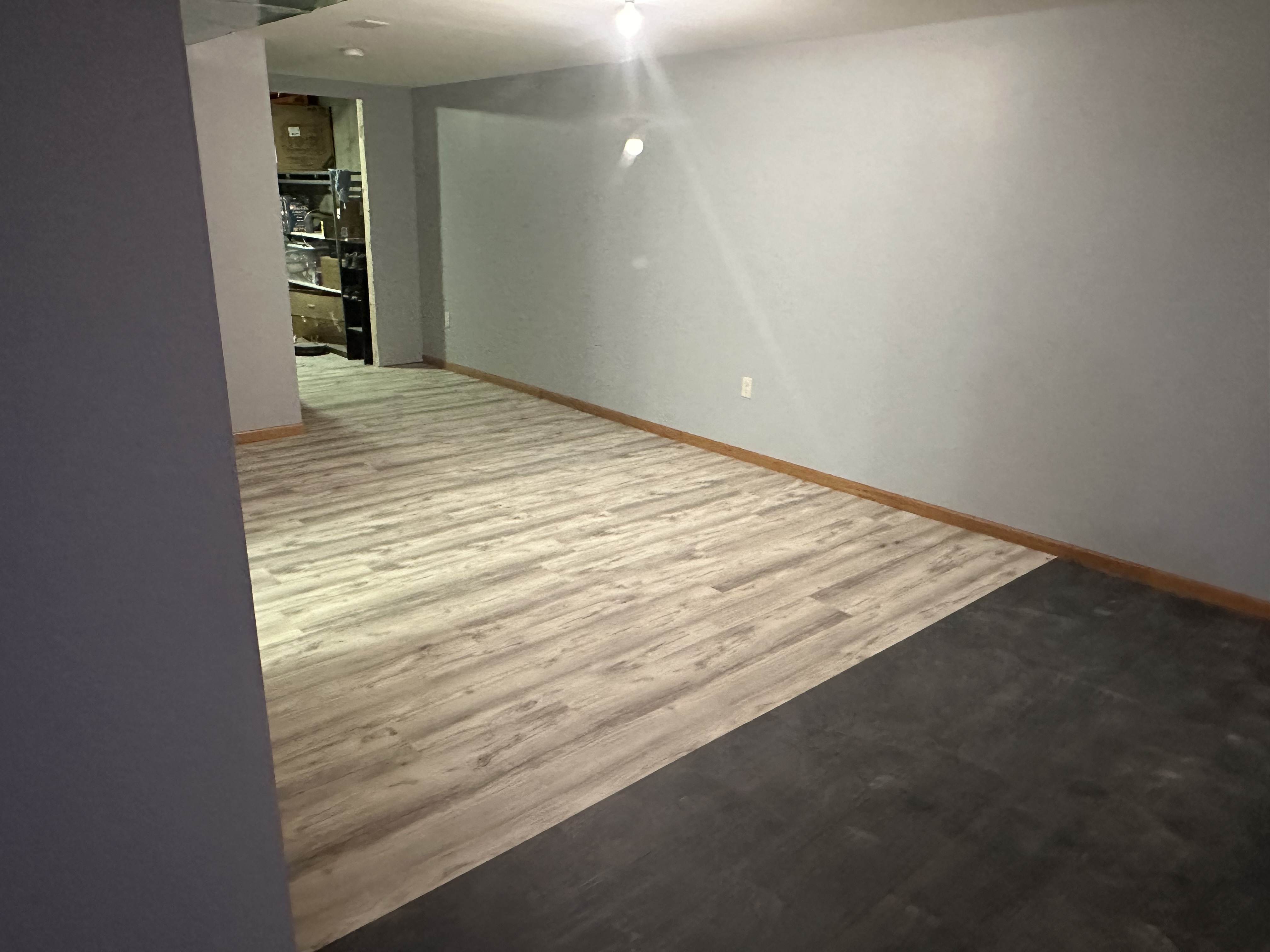 Basement Flooring Upgrade & Interior Refresh — Monona WI